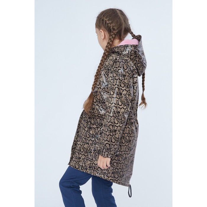 Куртка-парка для девочки, рост 134 см