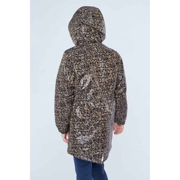 Куртка-парка для девочки, рост 134 см