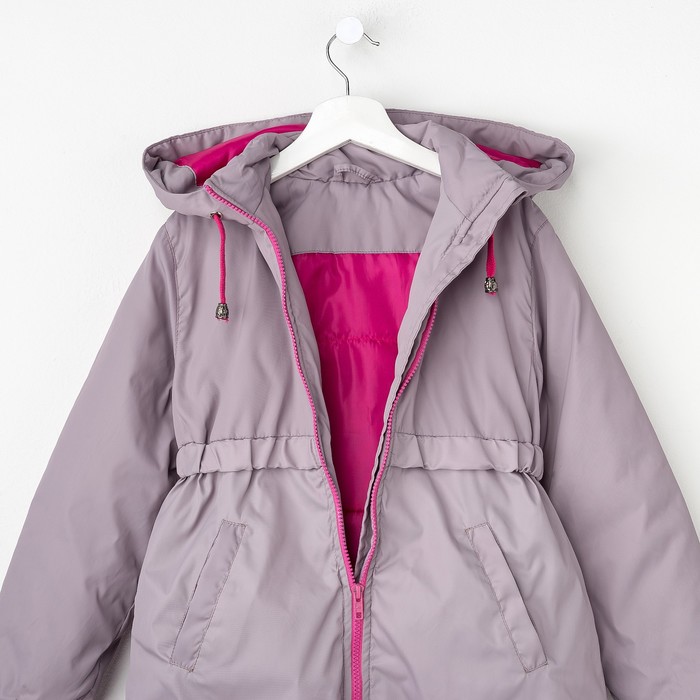 Плащ для девочки, рост 104 см, цвет сиреневый