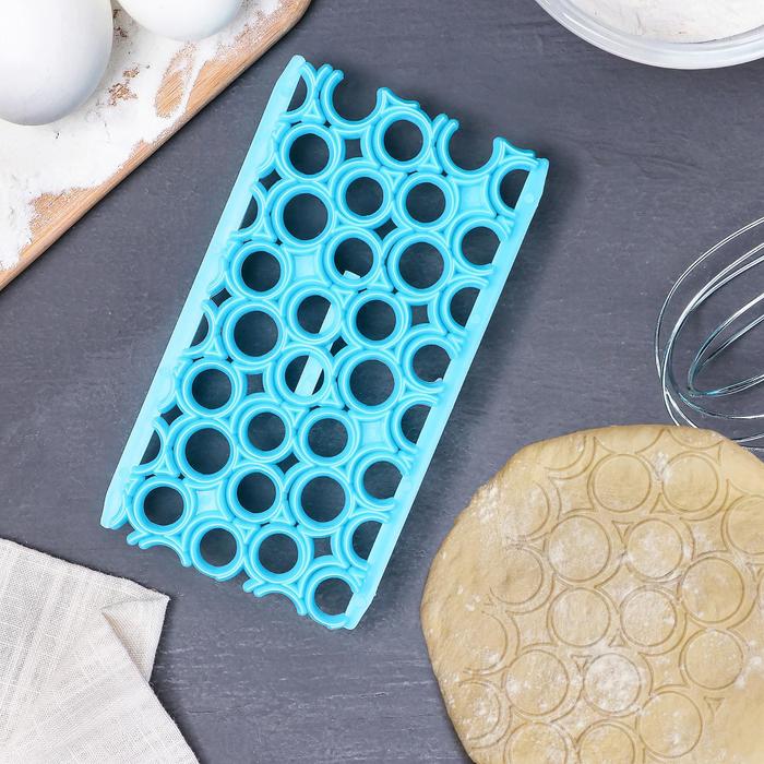 Печать для марципана и теста "Пузырьки"