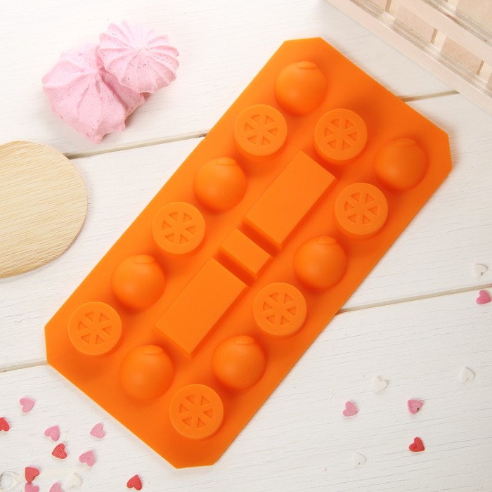 Форма для льда и шоколада Fruit&Water, 17 ячеек