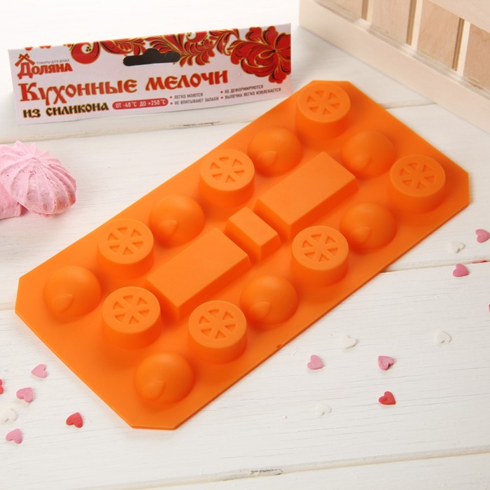 Форма для льда и шоколада Fruit&Water, 17 ячеек