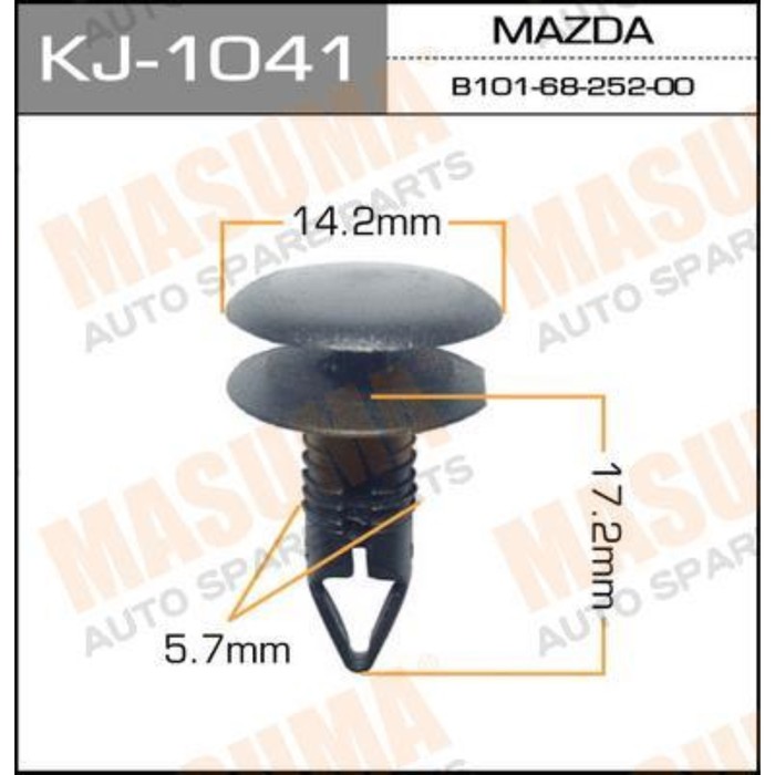 Клипса крепежная  Masuma KJ1041