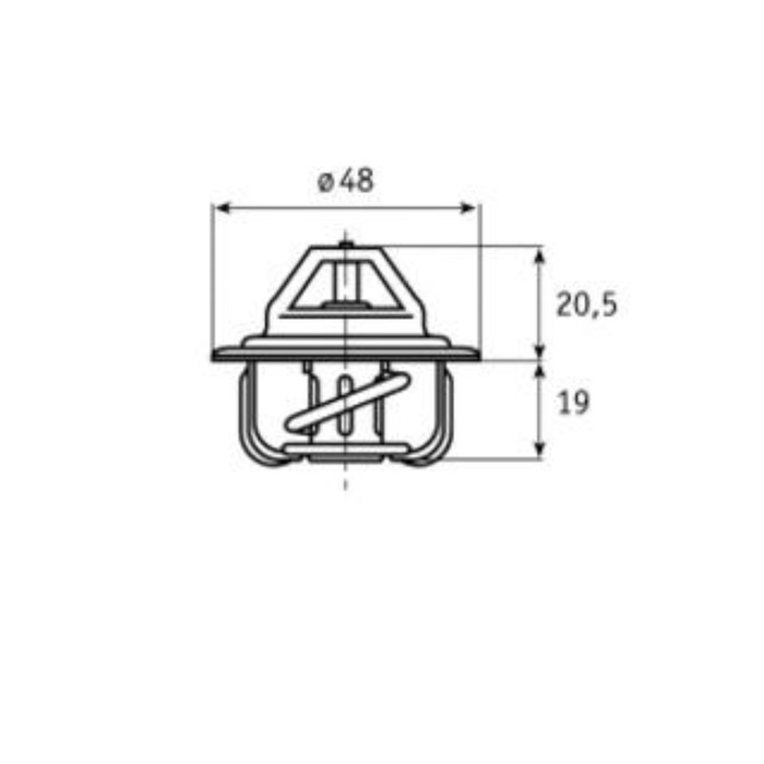 Термостат MAHLE TX183D