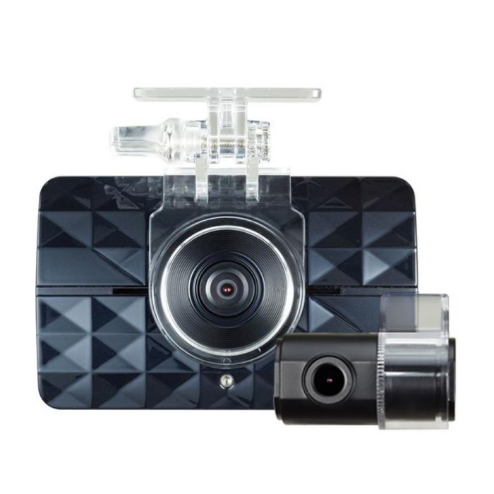 Видеорегистратор Gnet Gi 500, две камеры, 3.5", обзор 135°, 1920х1080