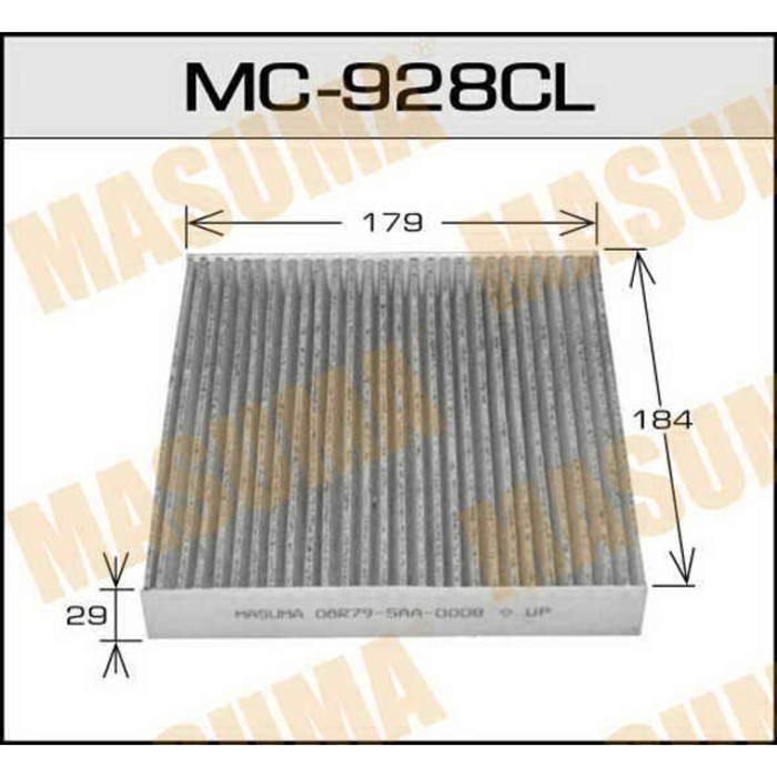 Фильтр салонный   Masuma MC928CL