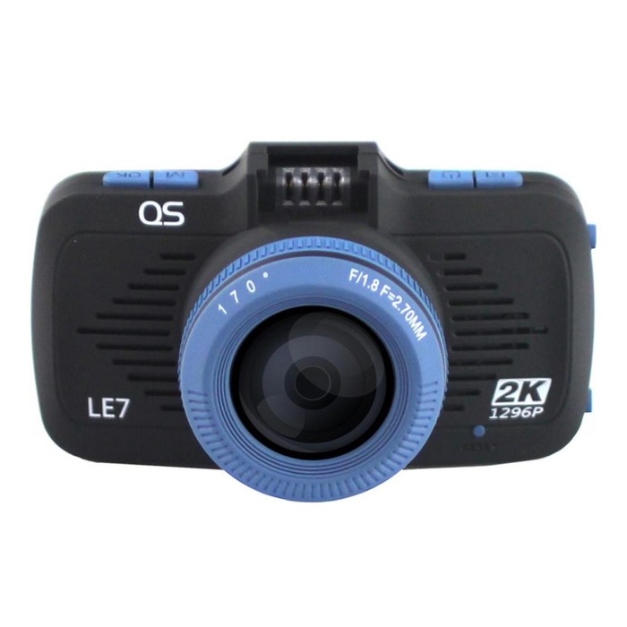 Видеорегистратор QStar LE7, 2.7", обзор 170°, 2304x1296