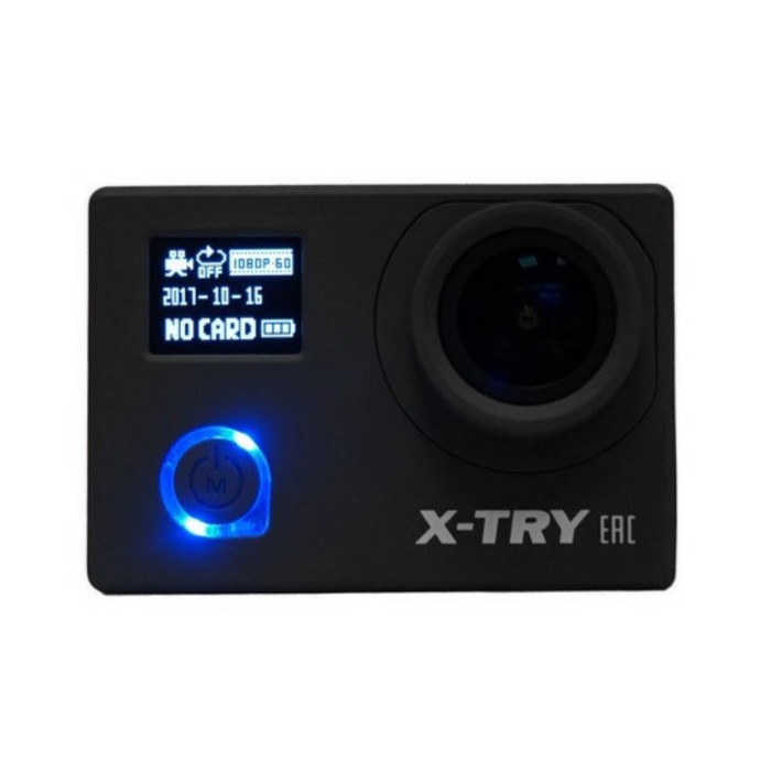 Видеорегистратор X-TRY XTC240 UltraHD, 2", обзор 170°, 3840x2160