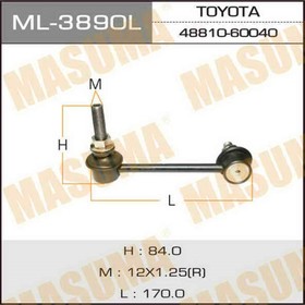 

Стойка стабилизатора левая Masuma ML3890L, Toyota