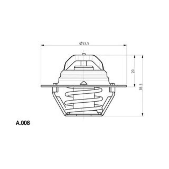 Термостат MAHLE TX8888D