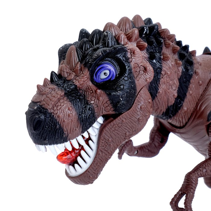 Животное "Динозавр", световые эффекты, МИКС