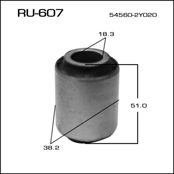 Сайлентблок  Masuma RU607