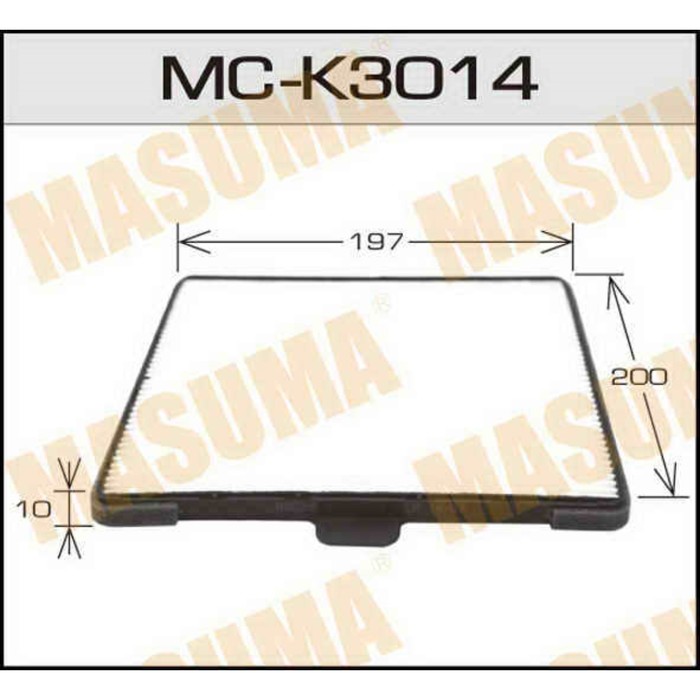Фильтр салонный  Masuma MCK3014