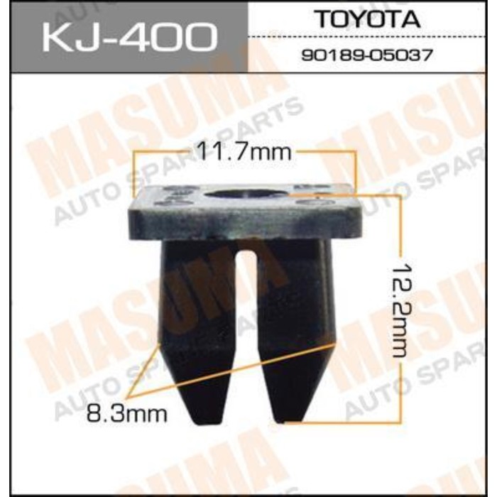 Клипса крепежная  Masuma KJ400