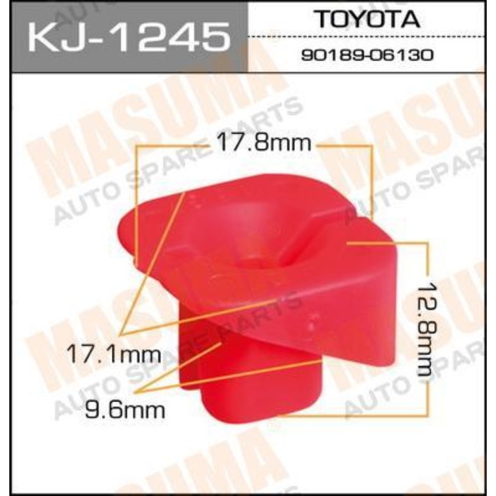 Клипса крепежная  Masuma KJ1245