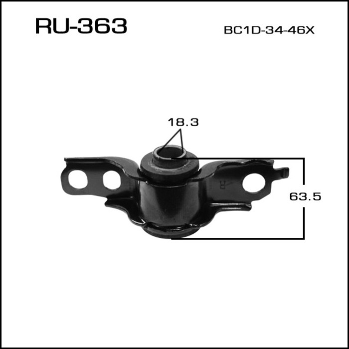 Сайлентблок  Masuma RU363