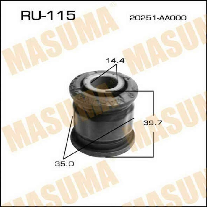 Сайлентблок  Masuma RU115