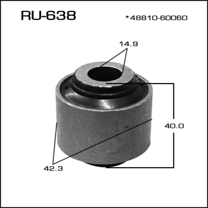 Сайлентблок  Masuma RU638