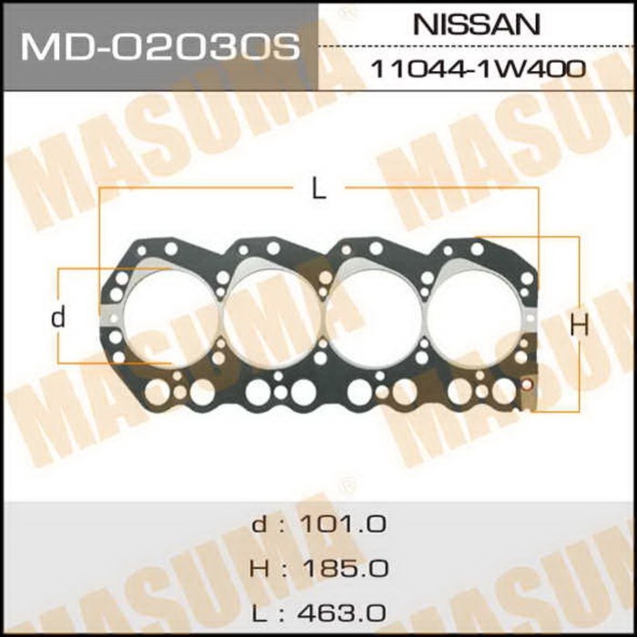 Прокладка ГБЦ Masuma MD02030S