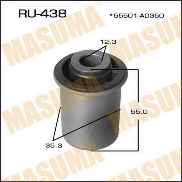 Сайлентблок  Masuma RU438
