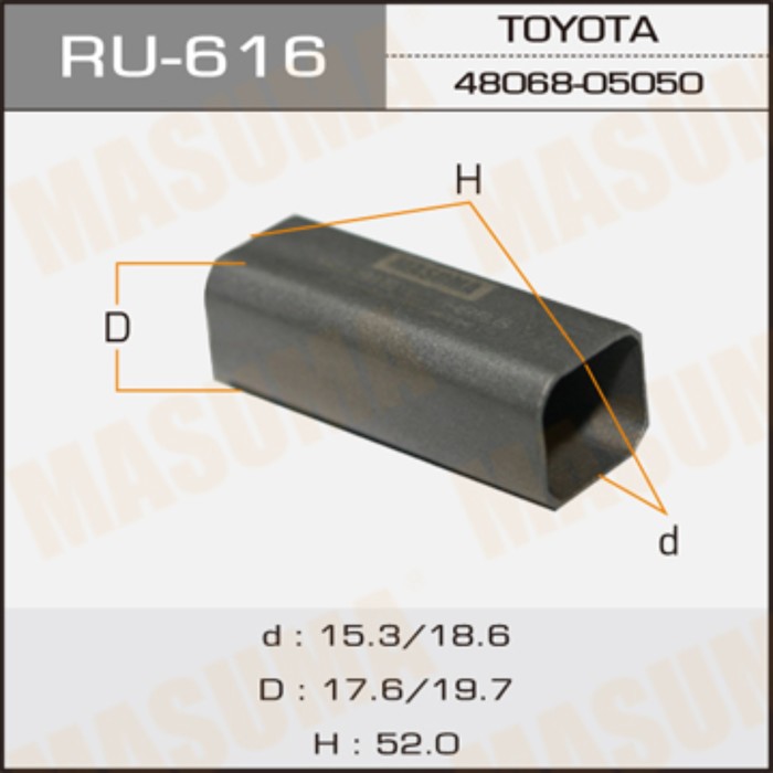 Сайлентблок  Masuma RU616