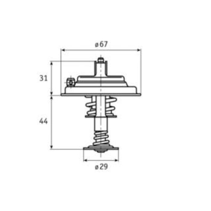 Термостат MAHLE TX2680D1