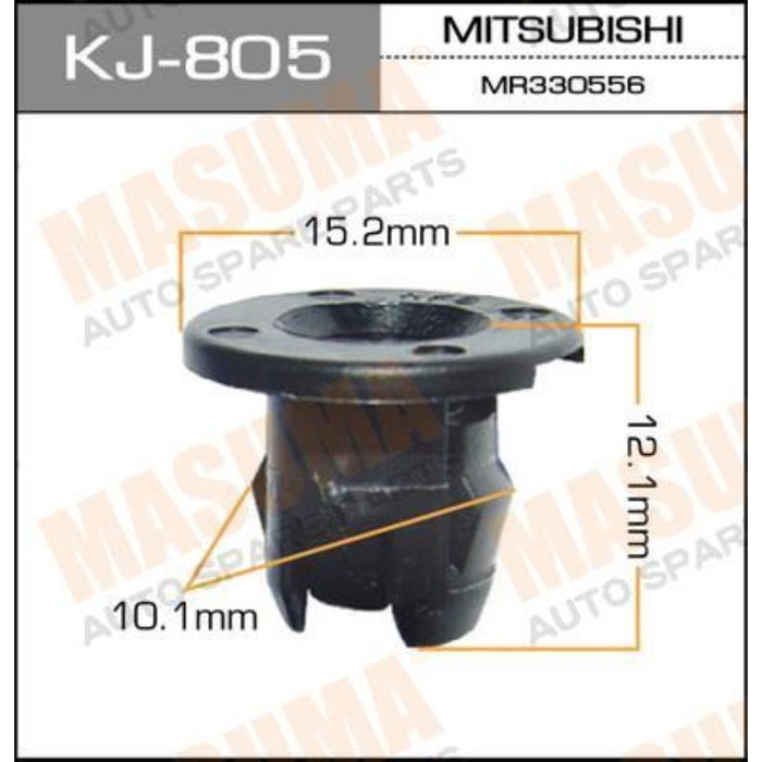 Клипса крепежная  Masuma KJ805
