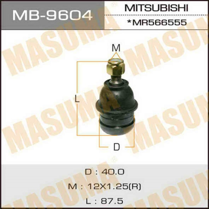 Шаровая опора Masuma MB9604