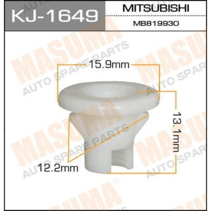Клипса крепежная  Masuma KJ1649