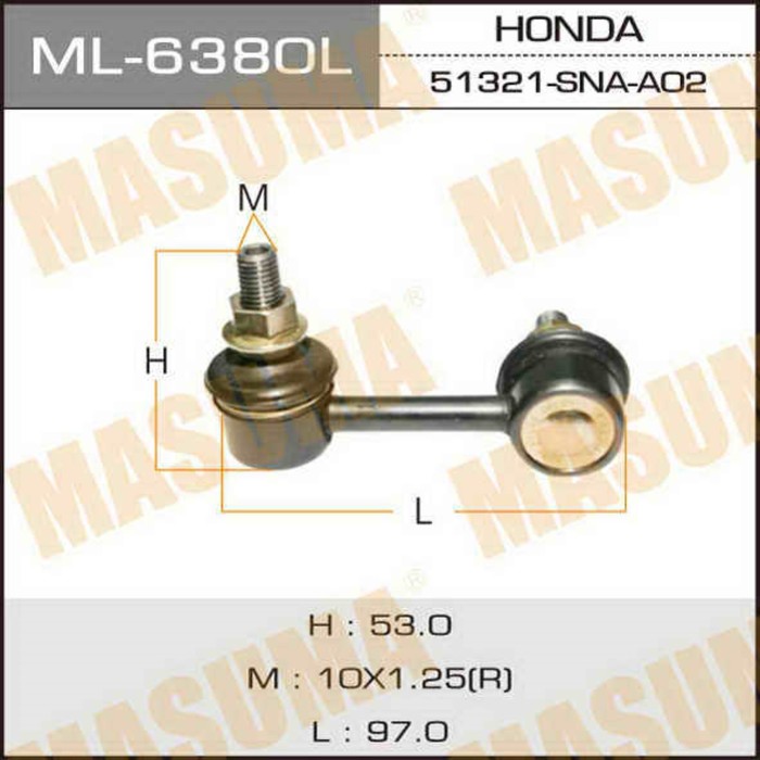 Стойка стабилизатора Masuma ML6380L