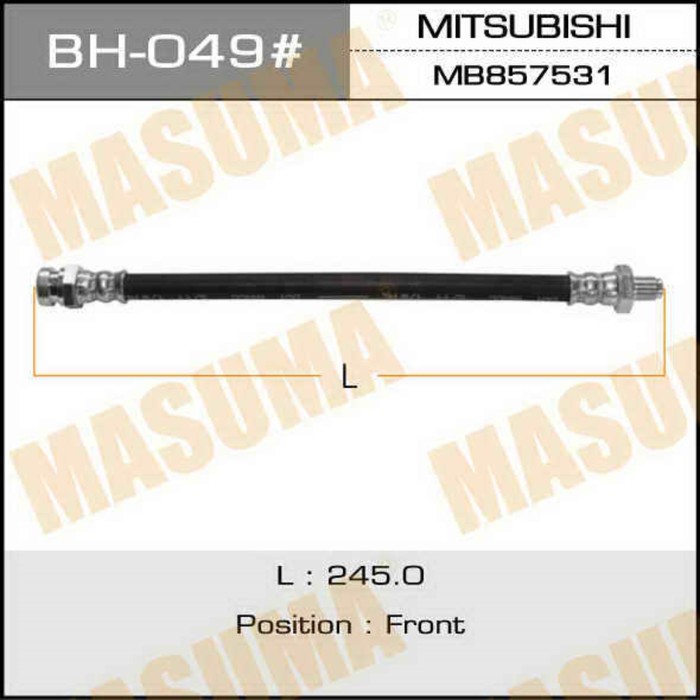 Шланг тормозной Masuma BH049