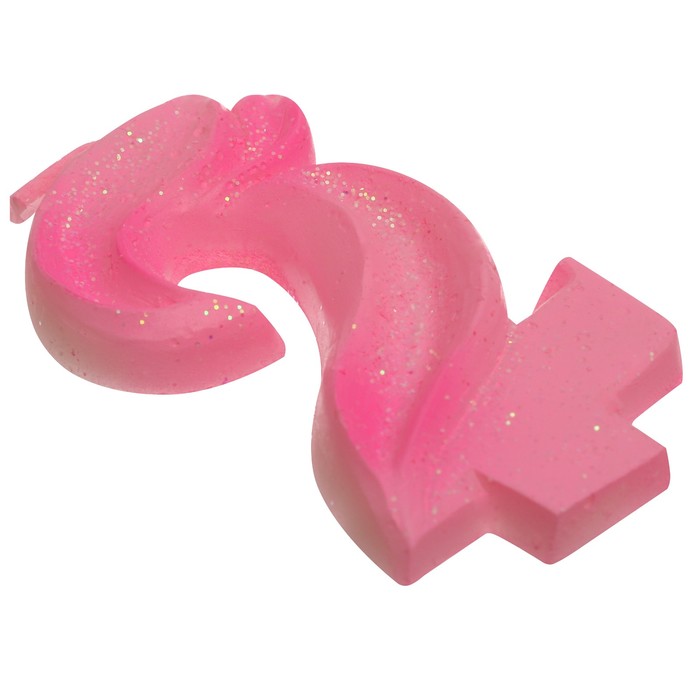 Свеча в торт цифра 2 "С Днем Рождения"