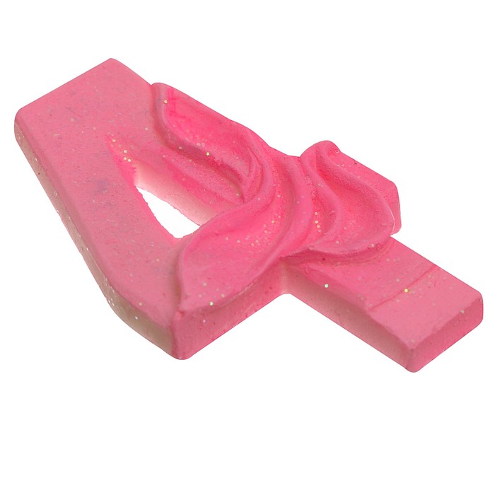 Свеча в торт цифра 4 "С Днем Рождения"