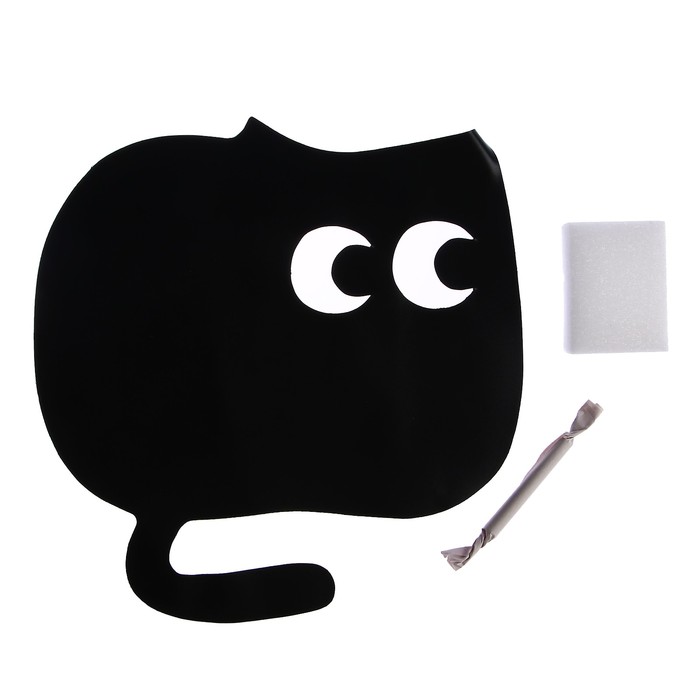 Магнитная грифельная доска "Кот"