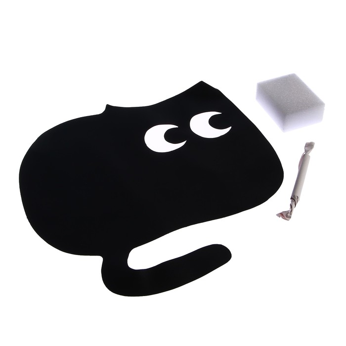 Магнитная грифельная доска "Кот"