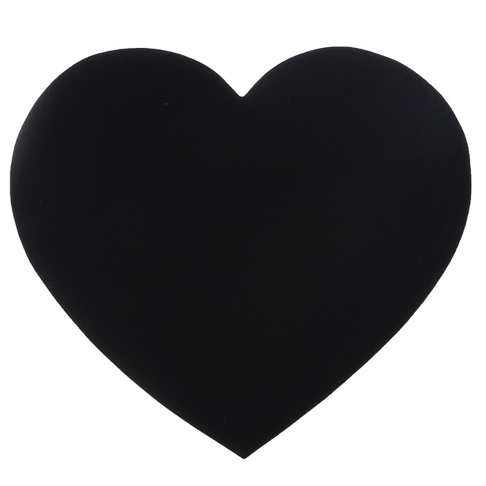 Магнитная грифельная доска "Сердце" 18х17 см