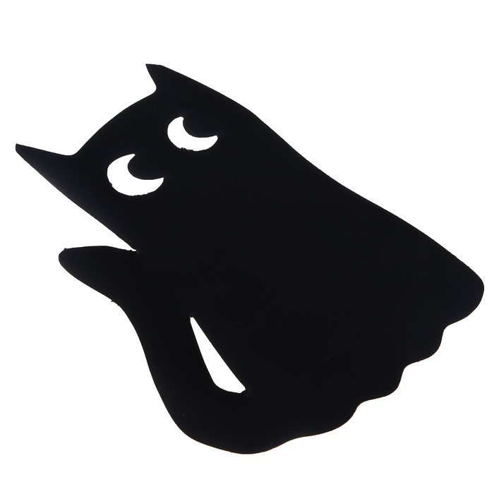 Магнитная грифельная доска "Кот" 15х21 см