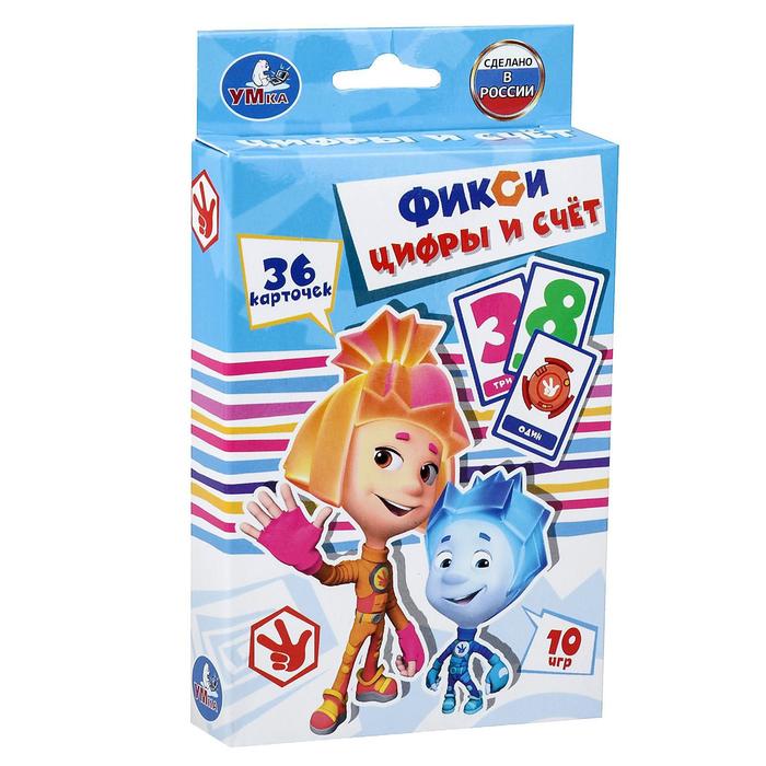 Карточки развивающие "Цифры и счет" 36 карточек 4690590137949
