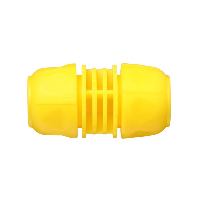 Муфта-соединитель, 1/2" (12 мм) – 1/2" (12 мм), цанга, ABS-пластик