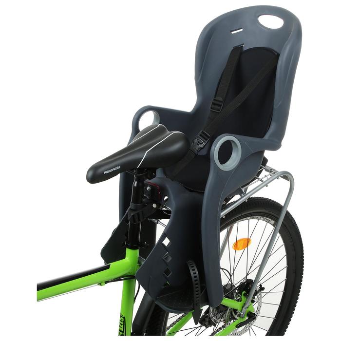 Велокресло заднее BQ-5B, крепление на багажник, цвет: черный