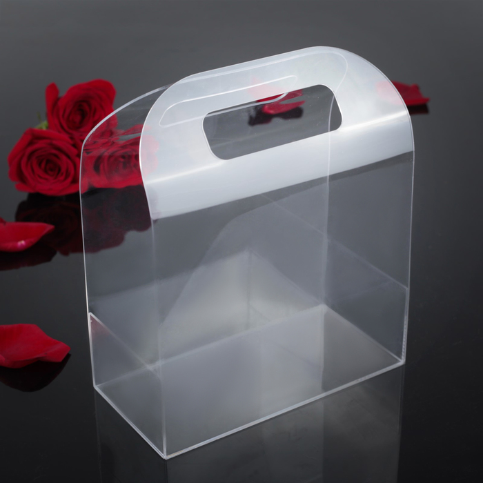 Коробка акриловая для цветов 22 х 8,5 х 26 см