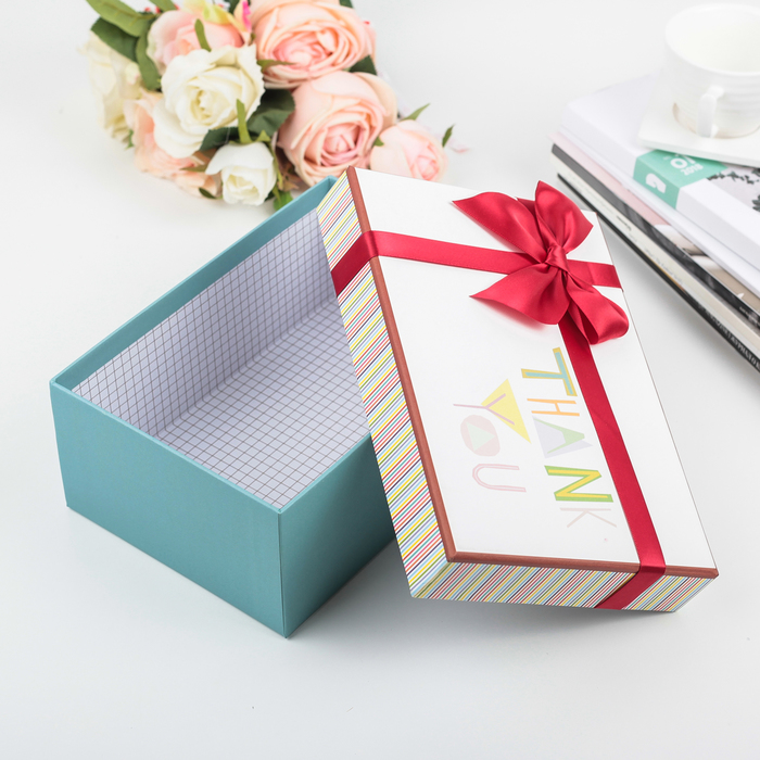 Набор коробок 3в1, 28 х 21 х 11 - 22 х 15 х 9 см