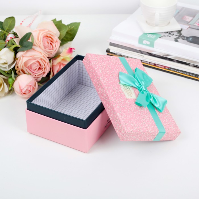 Набор коробок 3в1, 26 х 17 х 10 - 18 х 12 х 7,5 см