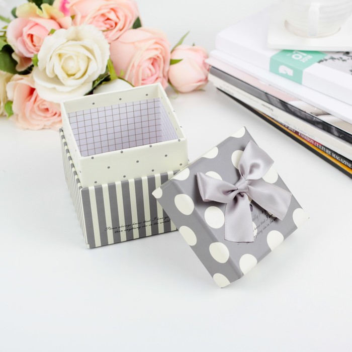 Набор коробок 3в1, 15 х 15 х 15 - 9 х 9 х 9 см