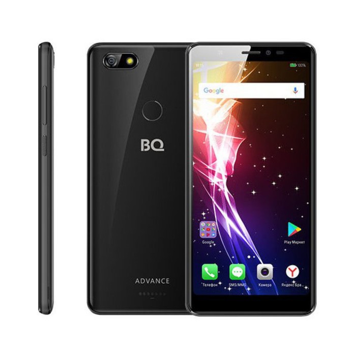 Смартфон BQ S-5500L Advance LTE Black 18:9. 5,45" IPS,1440*720, 16Gb, 2GbRAM,черный