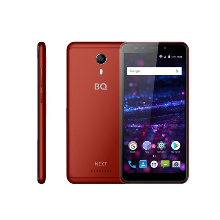 Смартфон BQ S-5522 Next Red 18:9. 5,45" FW+,960*480, 8Gb, 1GbRAM, 5Mp+5Mp