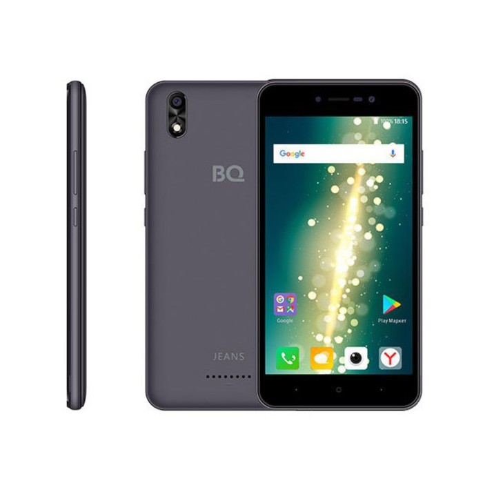 Смартфон BQ S-5591 Jeans Gray 5,5" IPS, 1280*720, 8Gb, 1Gb RAM, 5Mp+5Mp,цвет серый