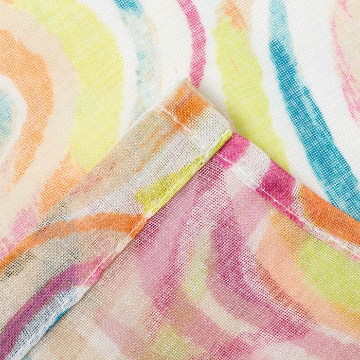 Штора Тюль печать "Фьюжн" мульти 150х260 см, 1шт/компл.100% п/э