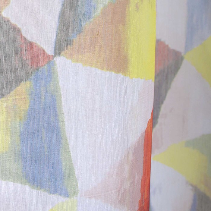 Штора Тюль-печать "Бирма" мульти 260х300 см 1шт/компл.100% п/э