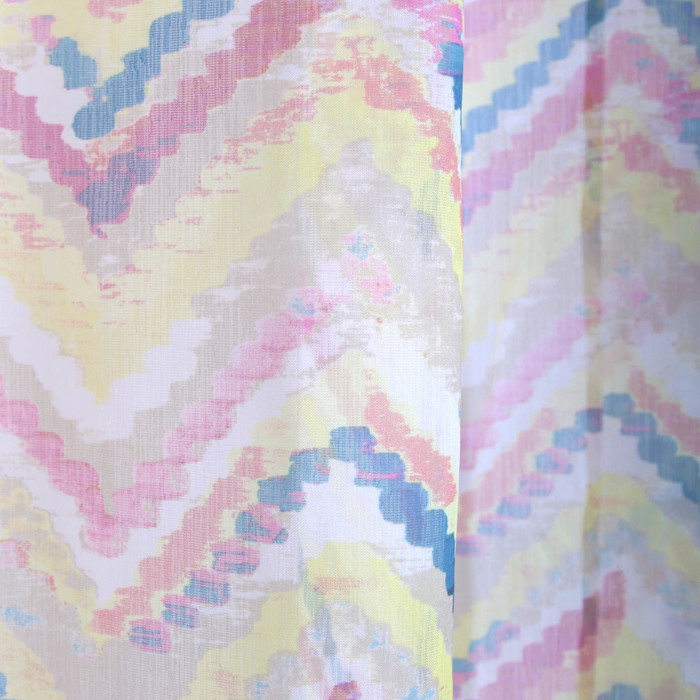 Штора Тюль-печать "Бохо" мульти 260х300 см 1шт/компл.100% п/э